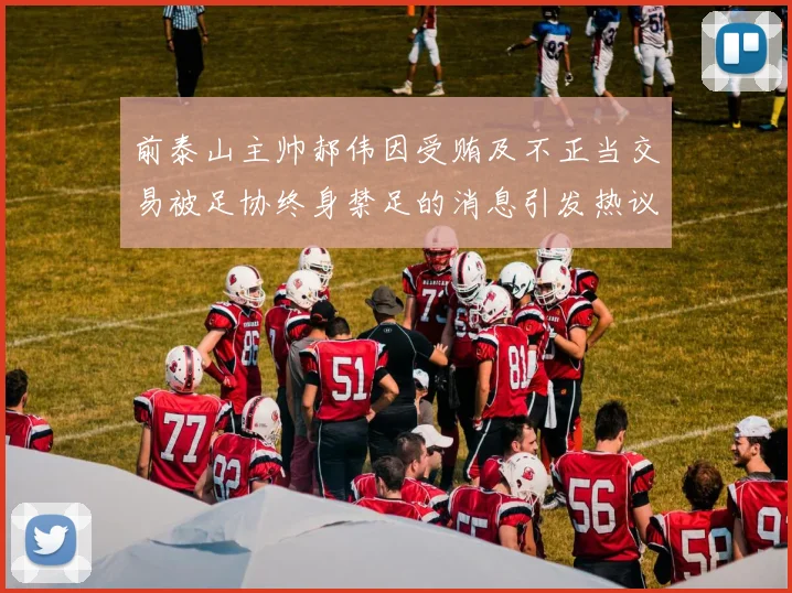 前泰山主帅郝伟因受贿及不正当交易被足协终身禁足的消息引发热议